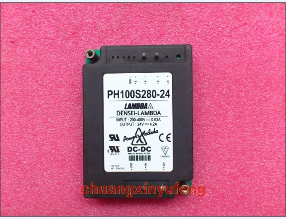 PH100S280-24 LAMBDA DC module DC-DC модуль питания DC280V-24V100W 4.2A преобразователь | Электроника