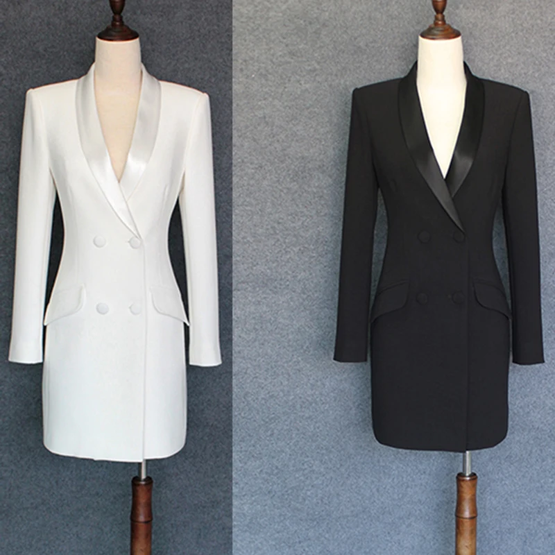 Женское двубортное платье с отложным воротником дизайнерское в стиле барокко