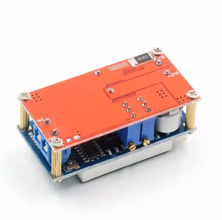 2 in 1 XL4015 5A Adjustable Power CC/CV Step-down Charge Module LED Driver Voltmeter Ammeter Constant current voltage Connector |