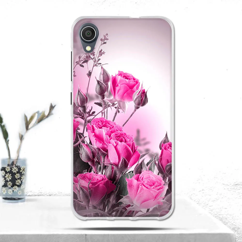 Чехол для Asus ZenFone Live (L1) ZA550KL мягкий силиконовый чехол из ТПУ телефона
