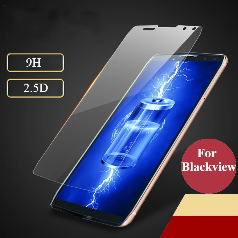Закаленное стекло 9H для Blackview A7 A9 A20 A30 BV5800 BV9500 P10000 Pro S6 2 шт. защитная пленка