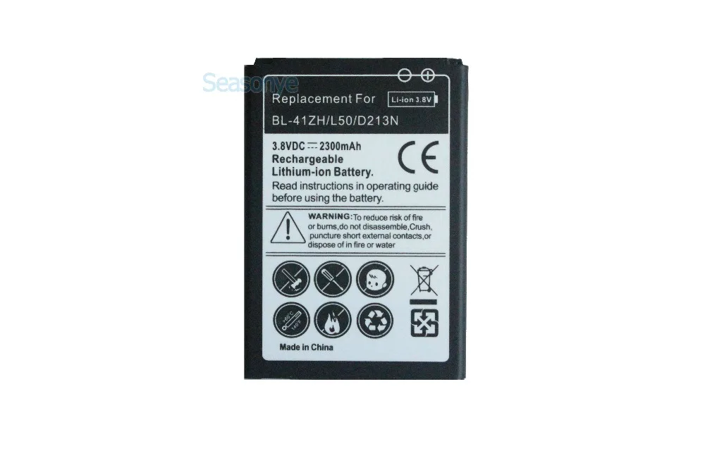 Seasonye 3x2300mAh BL 41ZH сменный аккумулятор + универсальное зарядное устройство для LG Leon