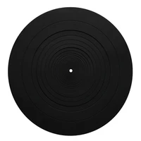 anti vibration silicone pad rubber lp antislip mat for phonograph turntable vinyl record players accessories