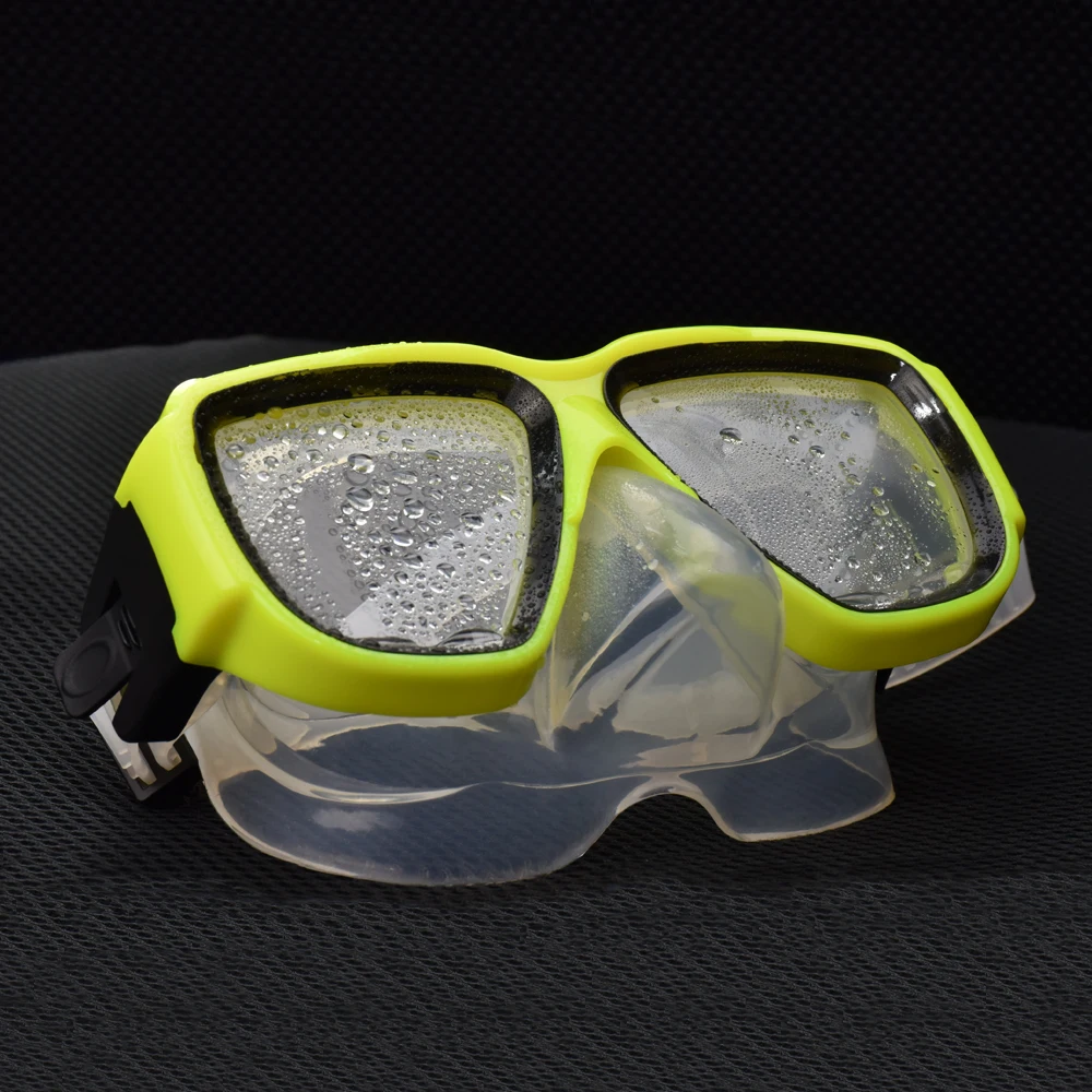 Seafrogs маска для дайвинга очки для плавания легко водонепроницаемое оборудование высокого качества Оптическая PC силиконовая водостойкая присоска чехол