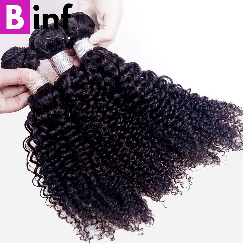 BINF волосы перуанский странный вьющиеся человеческие 100% натуральный Цвет Волосы