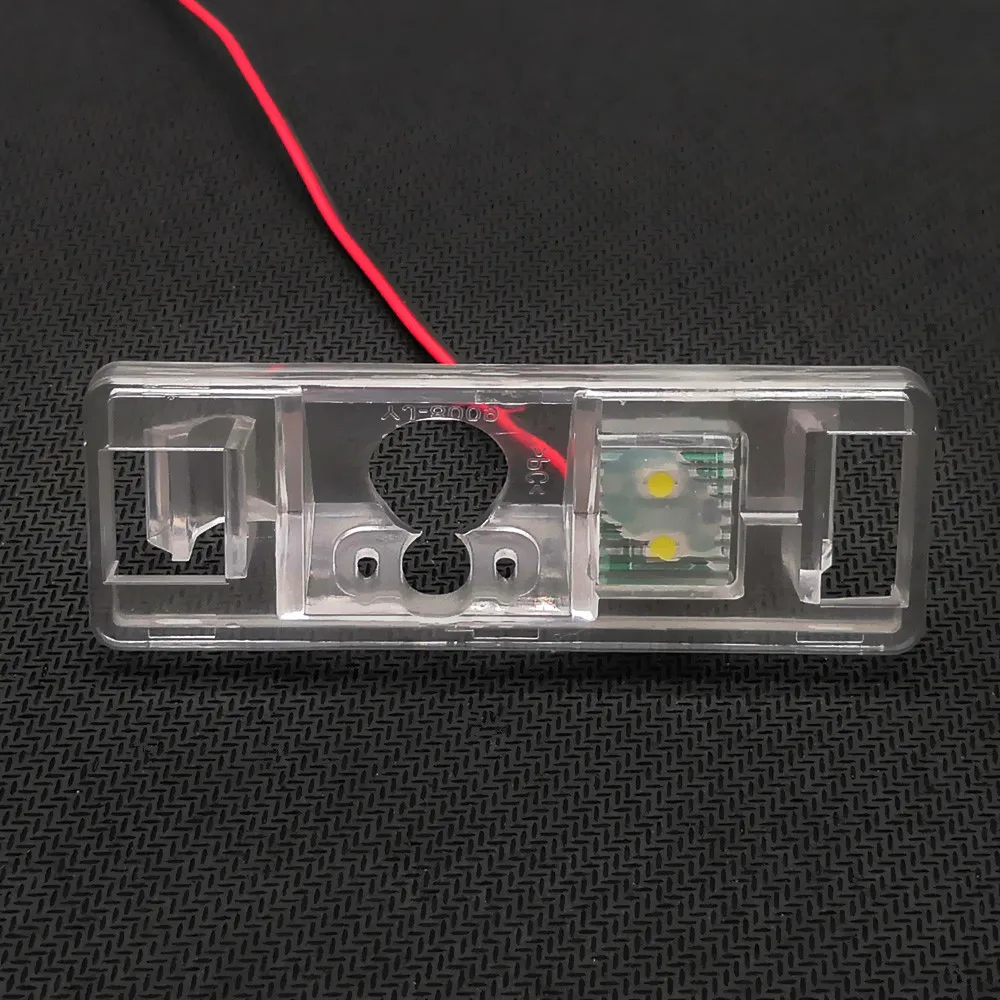 YIFOUM Car Rear View Camera Bracket License Plate Lights for Citroen C2 C3 C4 C5 C6 C8 DS3 DS5 Sega Elysee C-Elysee C-Quatre