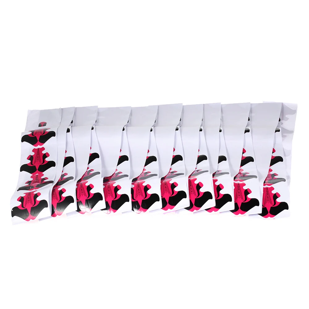 Наклейка для ногтей 100 шт. направляющая наращивания форма акрилового УФ геля