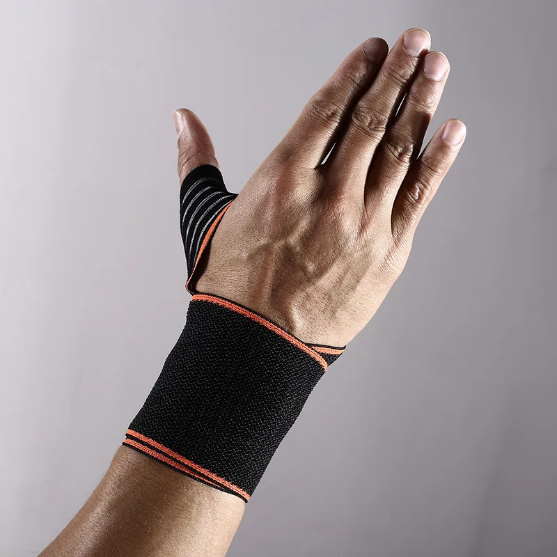 1 шт. спортивный браслет на запястье поддержка Стропы ручной Sprain бинт эластичный