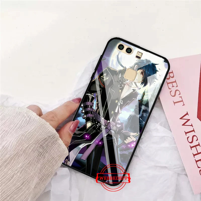 

Diabolik Lovers Japan Anime Glass Case for Huawei P10 lite P20 Pro P30 P Smart honor 7A 8X 9 10 Y6 Mate 20