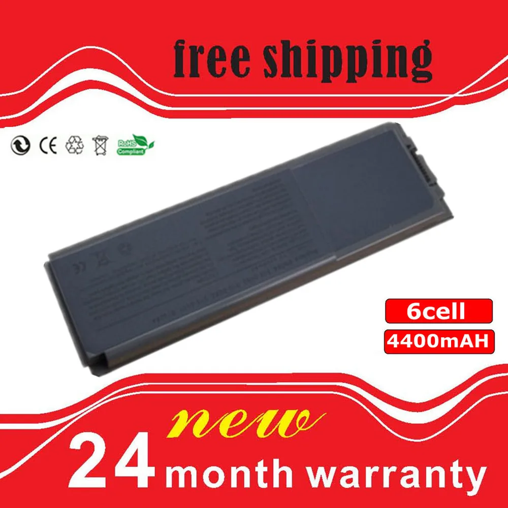 6-cell laptop battery for Dell Inspiron 312-0195 451-10125 451-10130 01X284 2P700 310-0083 5P144 8N544 BAT1297Y0956 | Компьютеры и