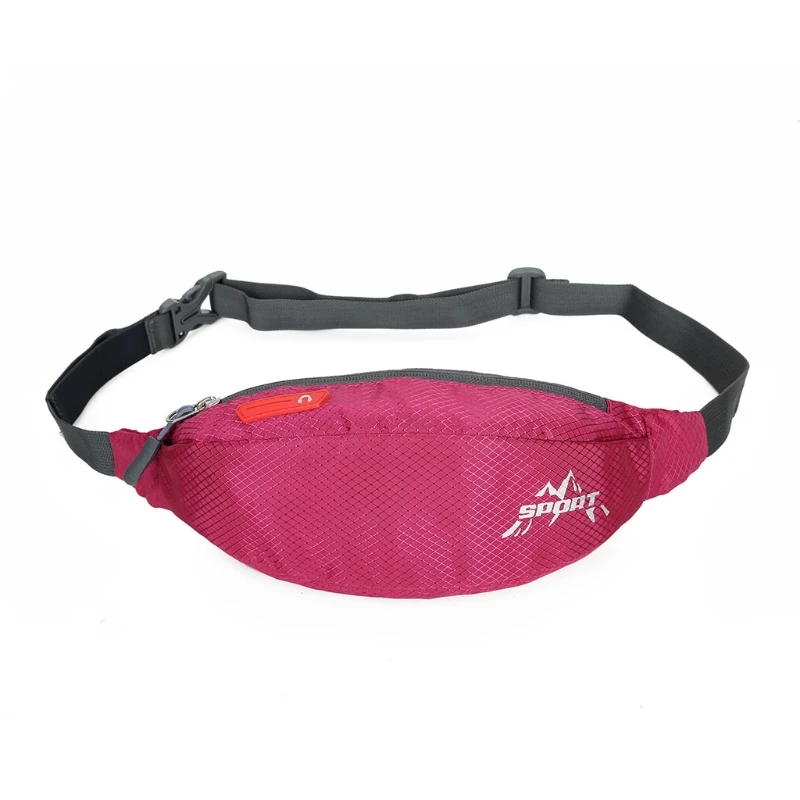 Hot Pink Новинка. Поясная сумка унисекс для занятий спортом, бега, велоспорта, бега, пешего туризма - Цвет: Hot Pink