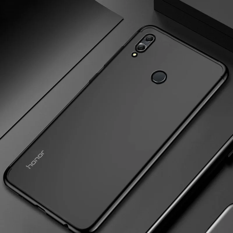 Black Чехол для huawei Honor 8X Max 8C 8A 8 9 10 Lite 10i 20i 10 20 7a 7C Pro Play 7x Примечание вид Чехол силиконовые покрытием Чехлы Fundas - Цвет: Black