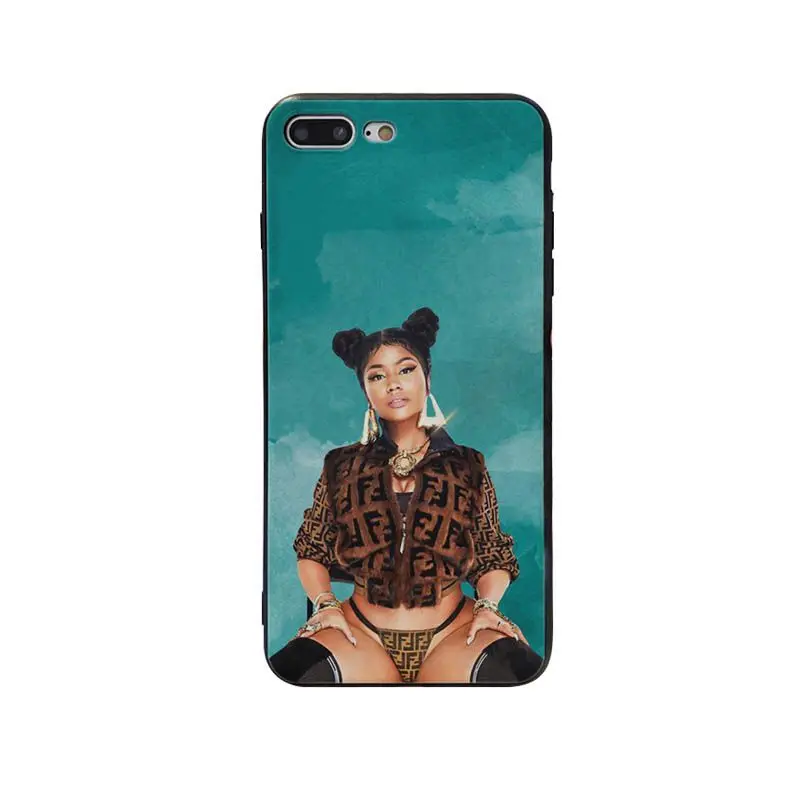 Силиконовый чехол MaiYaCa Rap singer Nicki Minaj из ТПУ для iphone X XS XR Max 8 8plus 7 7plus 6s plus 6