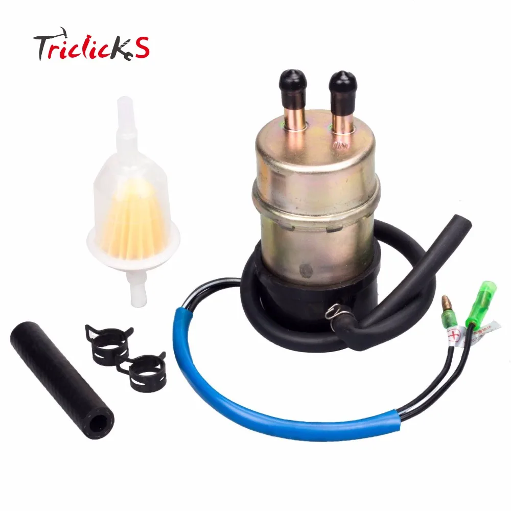 Топливный насос Triclicks 49040 1055 топливный 10 мм для Kawasaki KF620 Mule 3000 3010 3020 2500 2510 2520