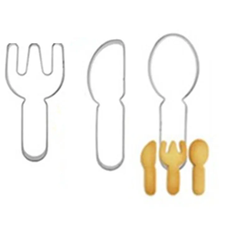 Кухня DIY Творческий Нержавеющая сталь Ss не печенье сокровище вырезать формы Ножи