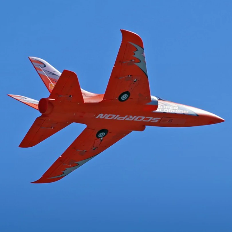 FMS 90 мм Super Scorpion Ducted Fan EDF Jet 6S 7CH с клапанами убирает EPO высокоскоростной PNP RC модель