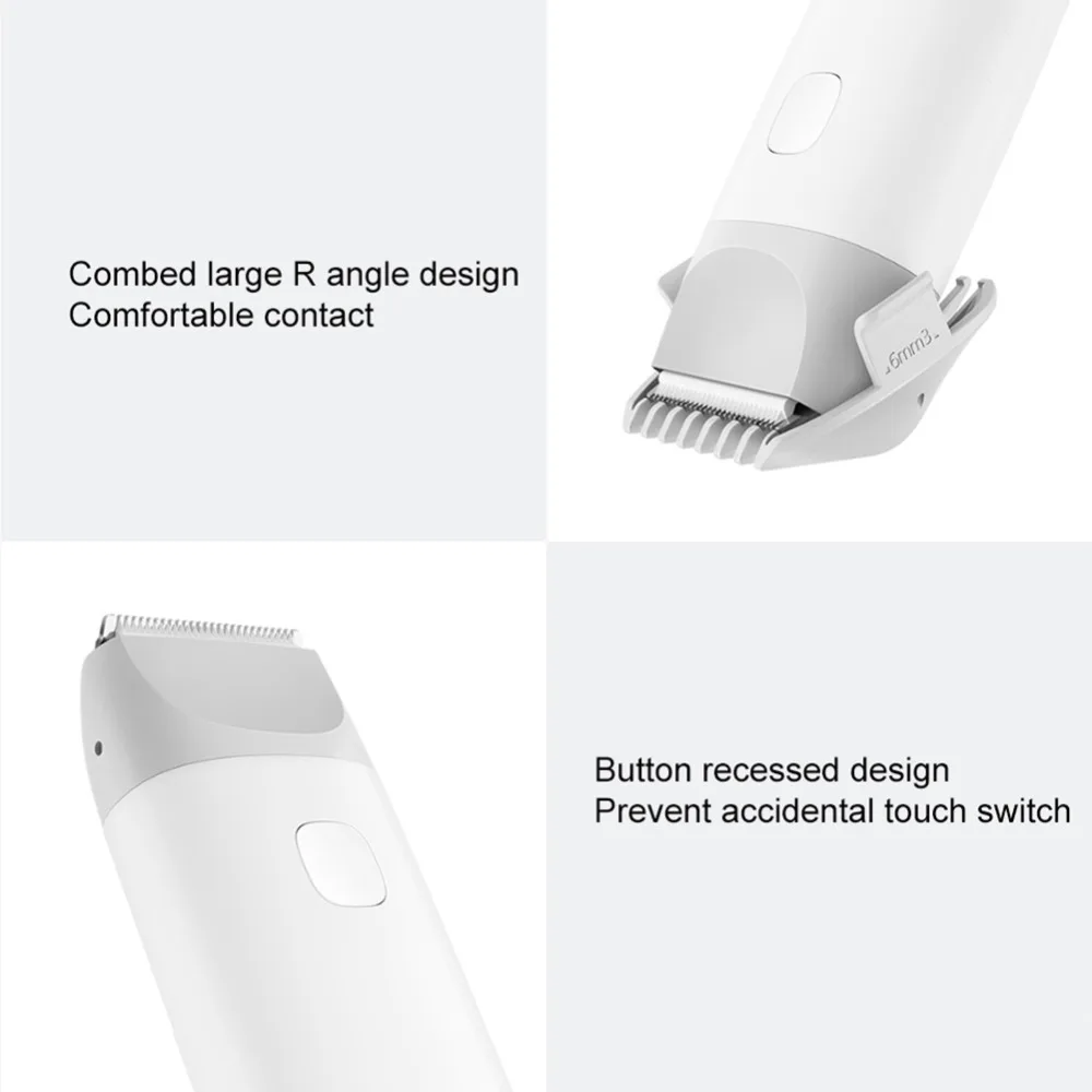 Xiaomi MiTu Детская электрическая машинка для стрижки волос Mijia USB Перезаряжаемый триммер для волос водостойкий клипер инструмент для стрижки детей от Youpin
