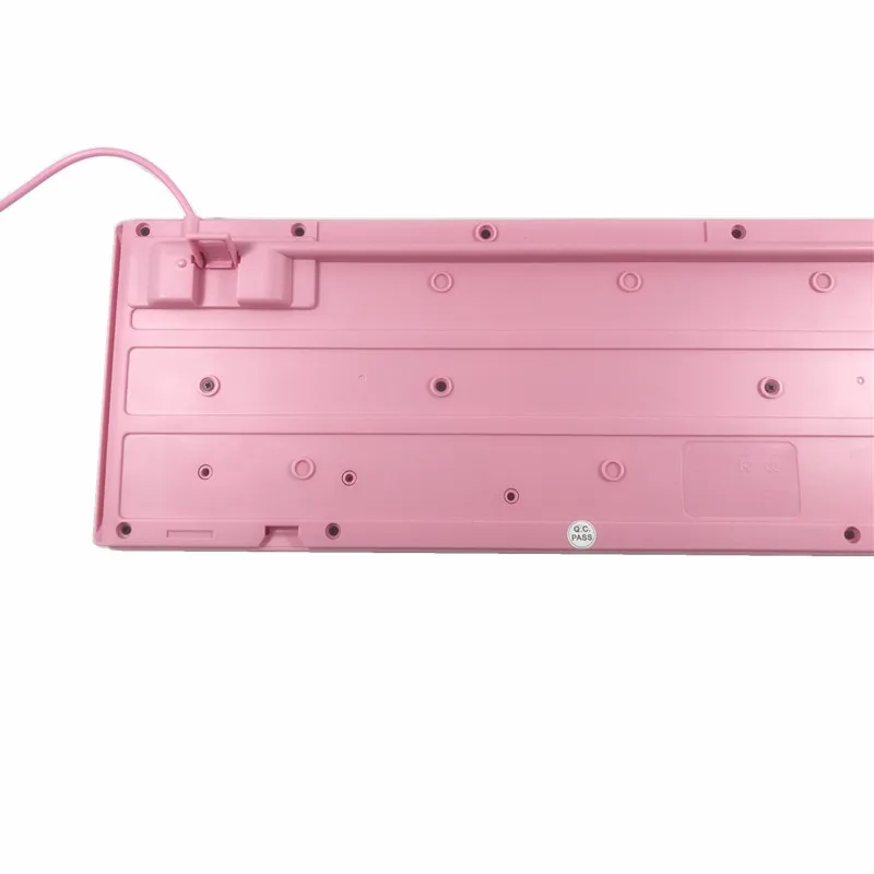 Черный милый мультфильм hello kitty USB Проводная клавиатура девушки любовь подарок KT кошка клавиатура для компьютера