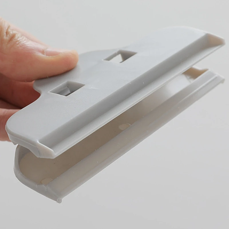 Пластиковый уплотнительный зажим для кухни, сумка для хранения еды, упаковщик, домашняя прищепка, Офисная бумага, файлы, зажим, закуска, уплотнение, Карманный держатель