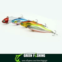 free shipping 20pcs a lot 7 3cm 20g perchbait vibe lure abs metal fast sinking rattle vibe lure