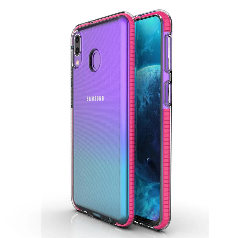 ROSE RED Мягкий чехол для samsung Galaxy S10 S9 S8 A70 A50 A40 A30 A20 A10 A6 A7 A9 J4 J6 плюс J3 J5 J7 противоударный чехол-бампер - Цвет: ROSE RED