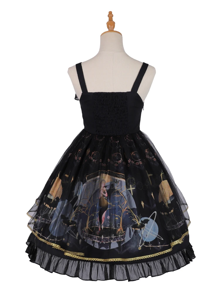 Летнее платье с бантом и оборками для девочек | Тематическая одежда униформа