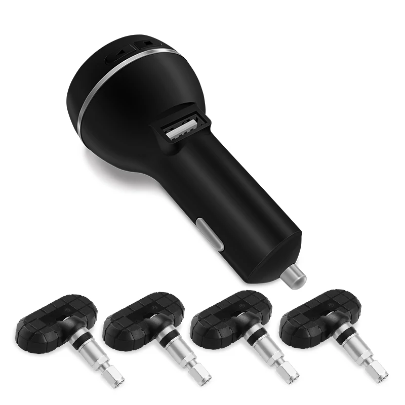 Цифровая беспроводная автомобильная TPMS BAR PSI система мониторинга давления в