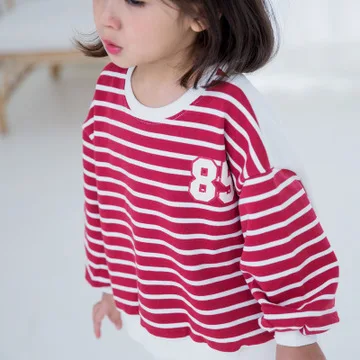 Toddler Mommy and Daughter Son Streak Long Sleeve Kids Baby Girl boy Sweatshirt Family Matching Outfit Digital Printed Tops | Мать и