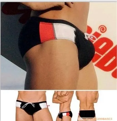 

A new brand BOYTHOTR Swimming Men's suit Private customized trunks The splicing of the boxer shorts