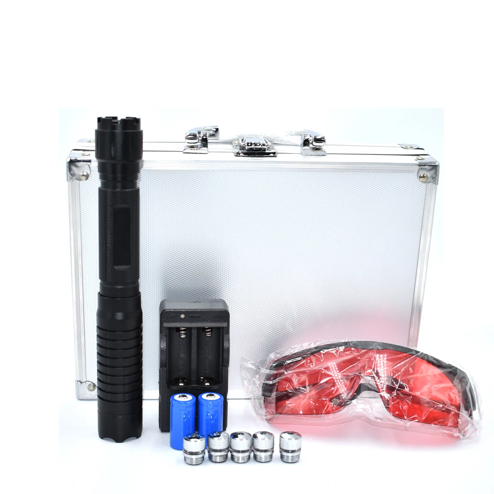 Синие лазерные указки мощный охотничий лазер тактический 1 5 нм Вт лазерный