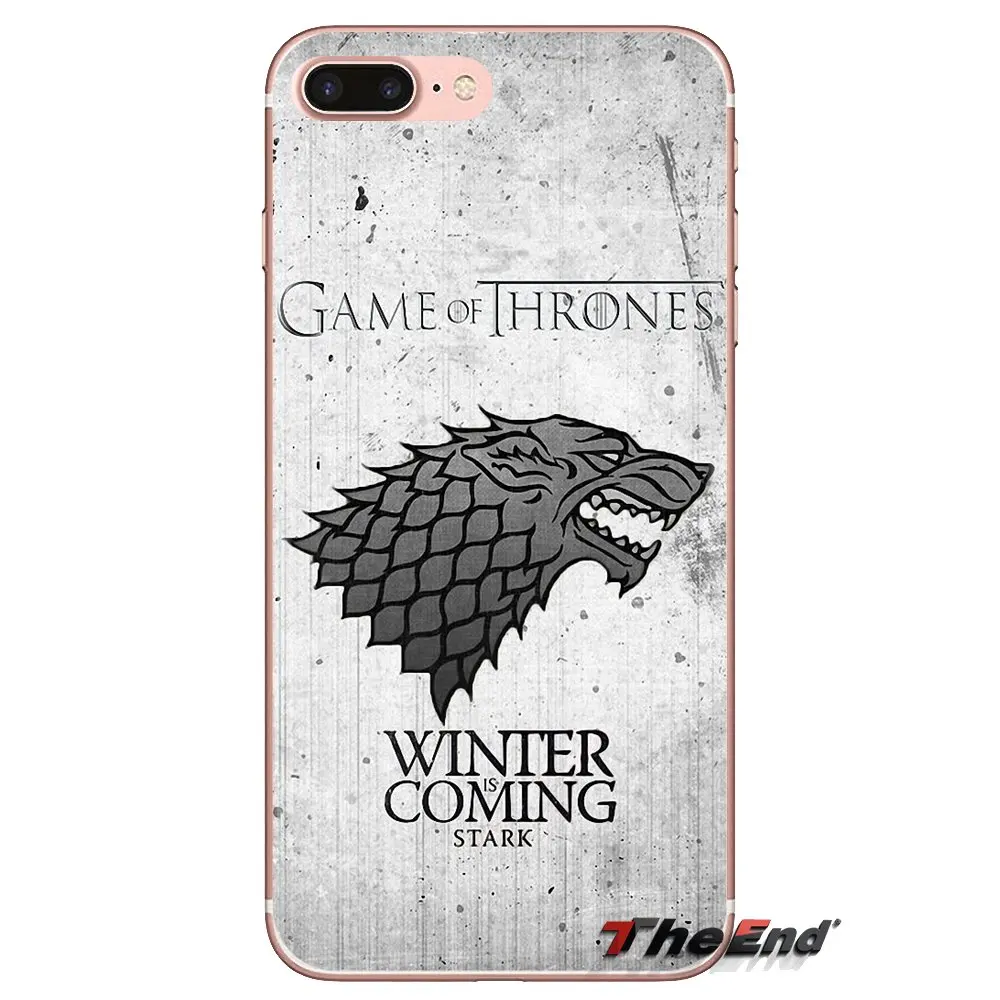 Прозрачные чехлы из ТПУ для Xiao mi 4 5 5s 6 A1 A2 5X6X8 9 Lite SE Pro Max Mix 2 3 S House Stark символ волка