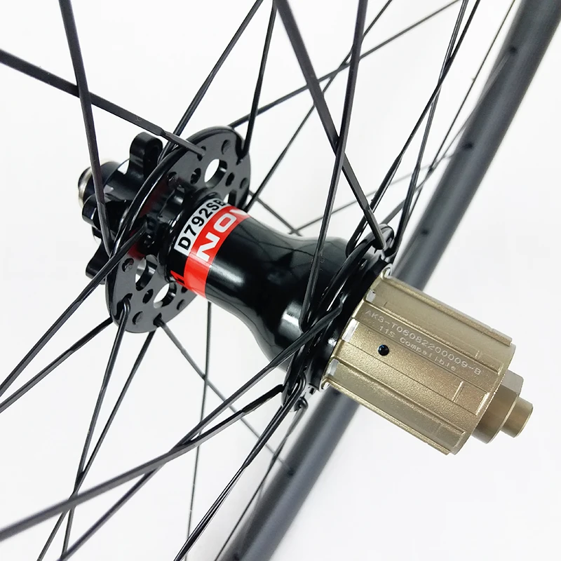 29 &quotMTB XC Japan T700 заднее колесо из углеродного материала 28 мм без крючков Глубина UD 3K
