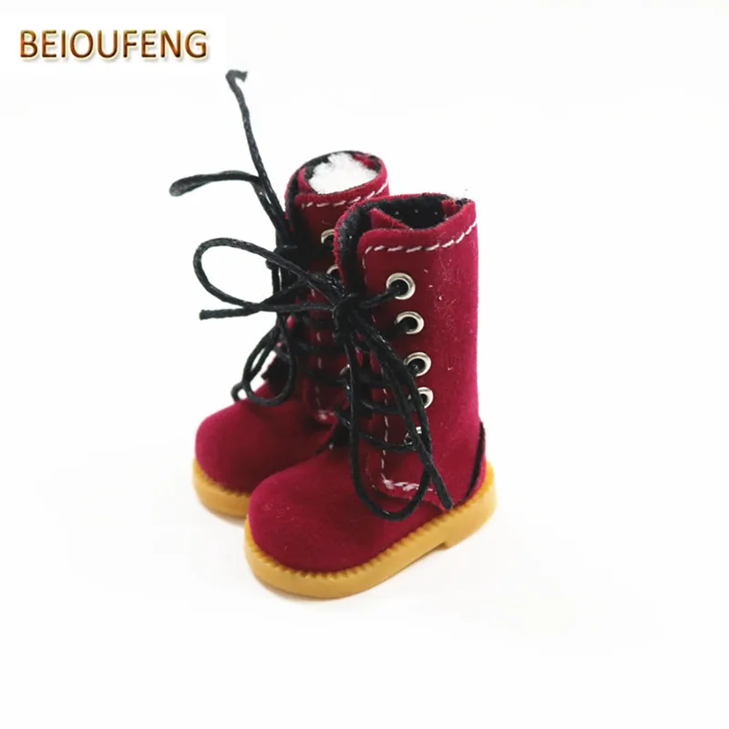 BEIOUFENG 3 8 см кукольная обувь высокие сапоги для кукол повседневная кроссовки 1/8 BJD