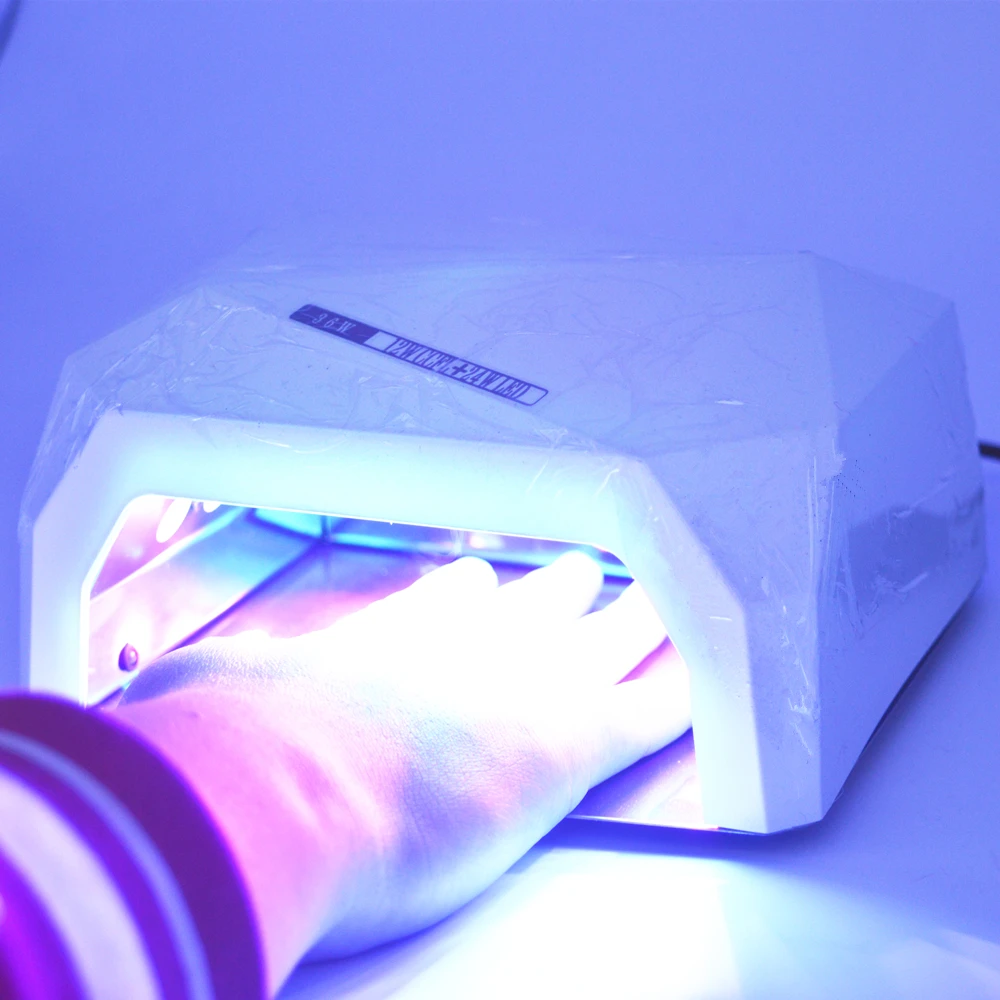 Free Shipping 36W CCFL Led Lamp for Nail Dryer &amp Curing UV Gel Polish Art Tools Diamond shaped | Красота и здоровье