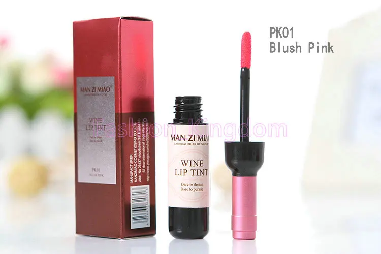 Korean Brand Cosmetics Makeup Red Wine Matte Lip Tint Gloss Waterproof Liquid Lipstick Set Batom 6 Colors 7g Free shipping | Красота и