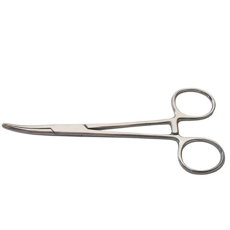 12 5 см нержавеющая сталь рыболовные изогнутые Hemostat высокая твердость Изогнутый