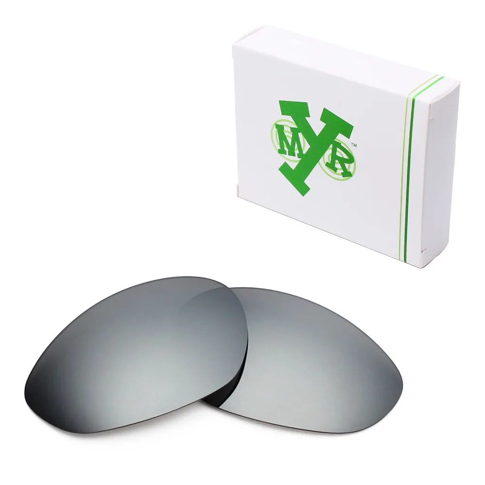 Поляризованные Сменные линзы Mryok для солнцезащитных очков Oakley Minute 2 0 Серебристые