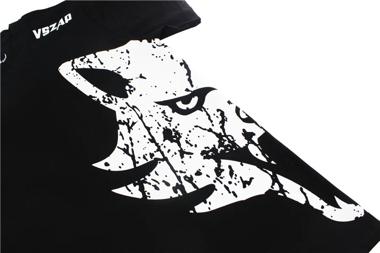 VSZAP Boxing MMA T Shirt Gym Tee Fighting Martial Arts Fitness Training Muay Thai Men Homme boxeo shorts | Спорт и развлечения