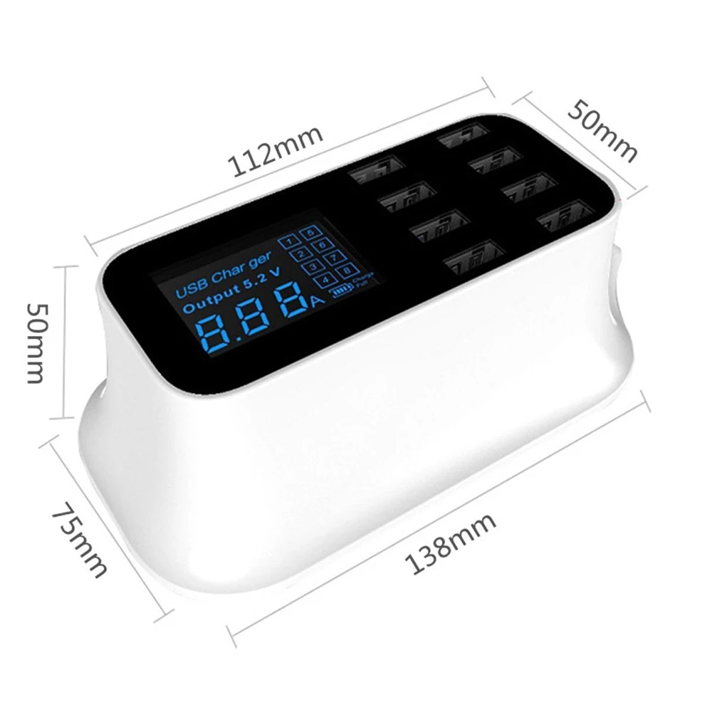 Универсальный USB Зарядное устройство Порты и разъёмы Смарт Зарядка Док станция