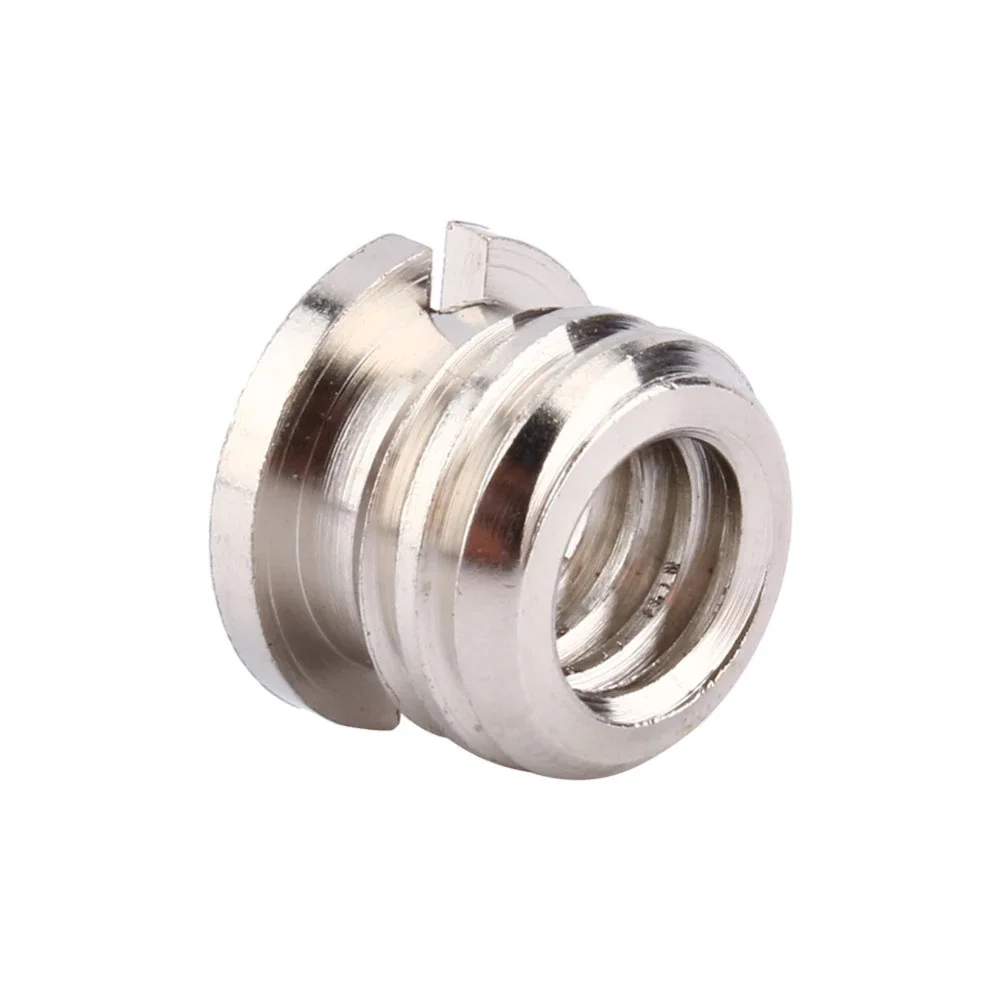 50 шт. оптовая продажа низкая цена переходник с винтом женский 1/4-Male 3/8 для штатива