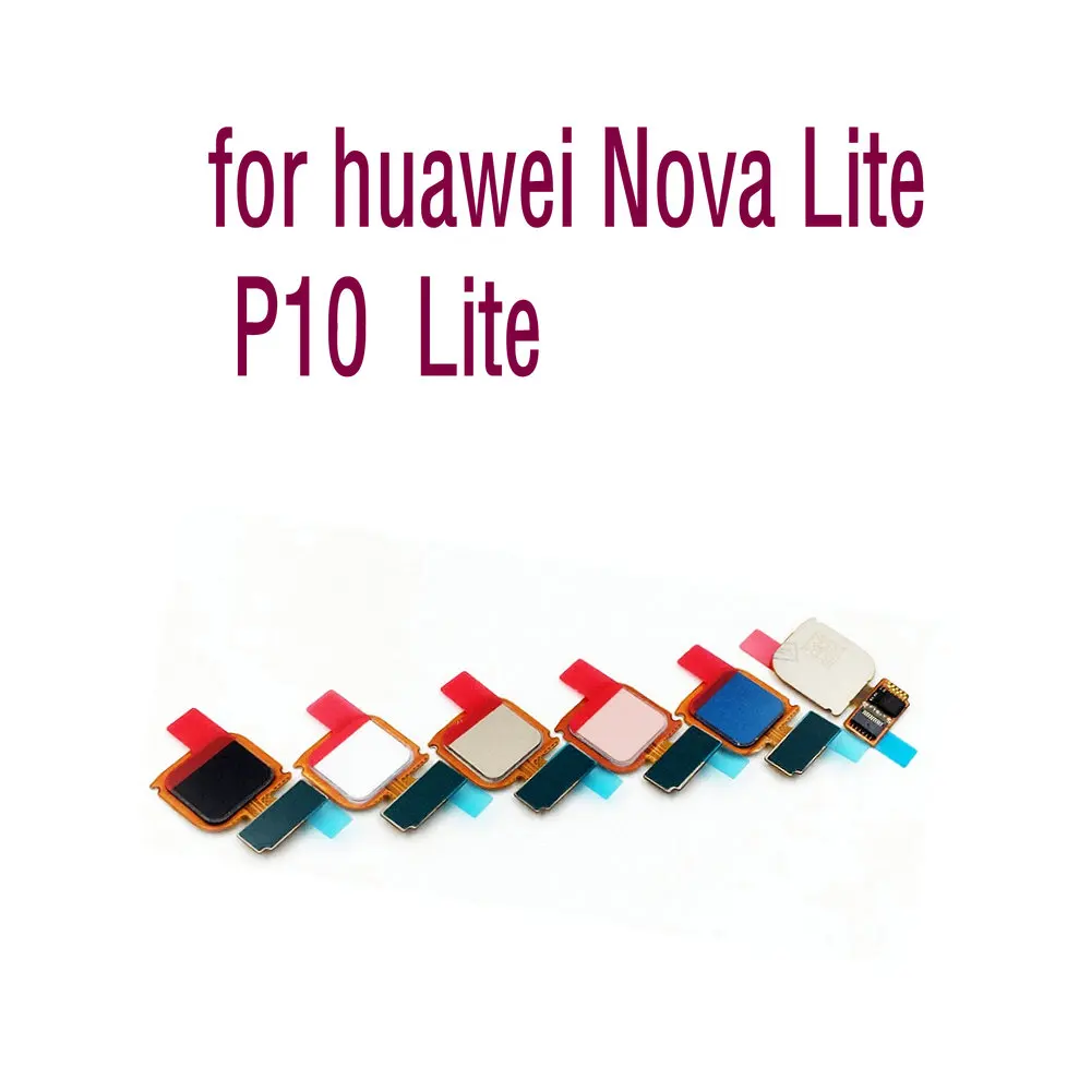 Для Huawei P10 Lite сканер отпечатков пальцев сенсор гибкий кабель в сборе крепежная