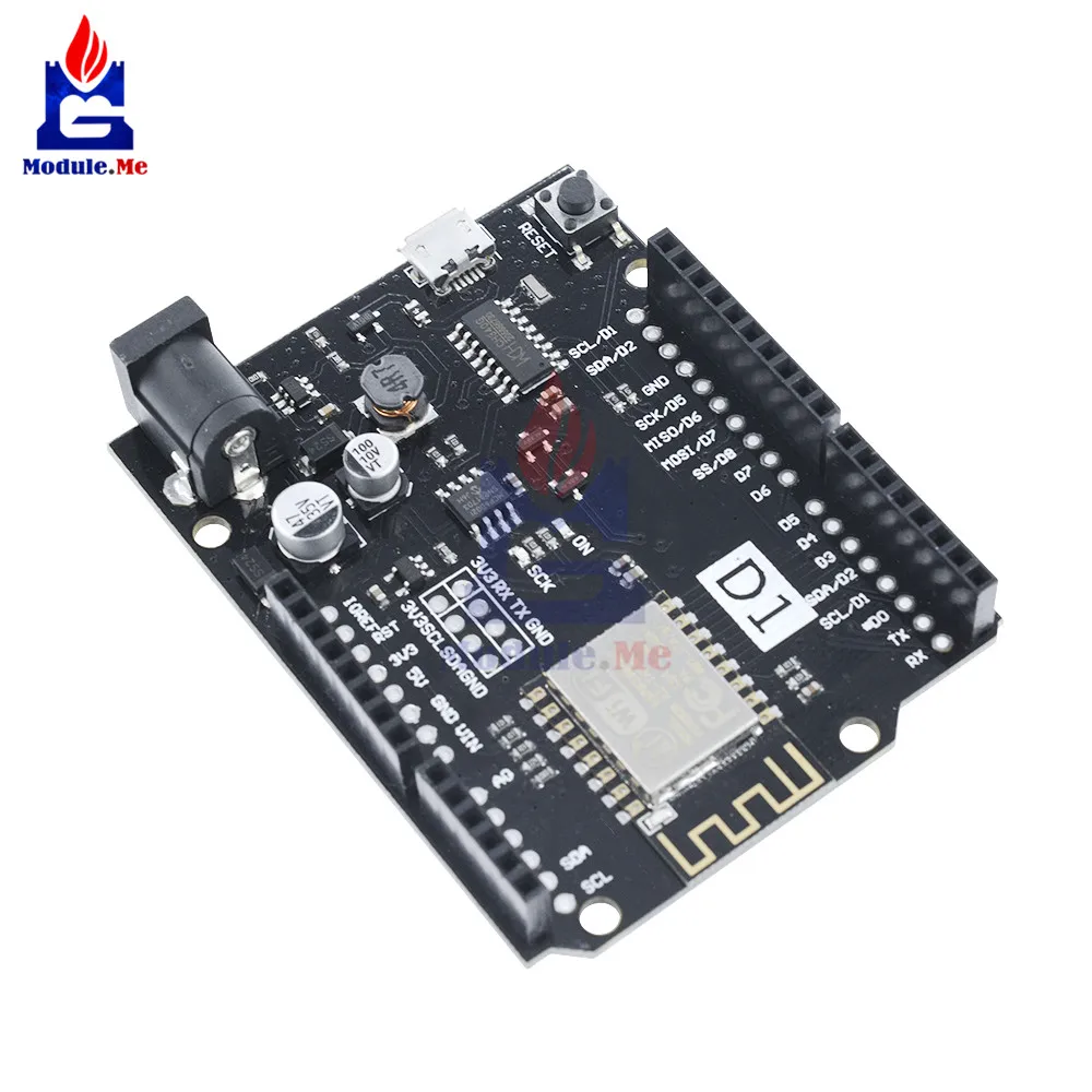 Модуль Wi-Fi WeMos D1 R2 на основе беспроводного расширения ESP8266 для платы разработки