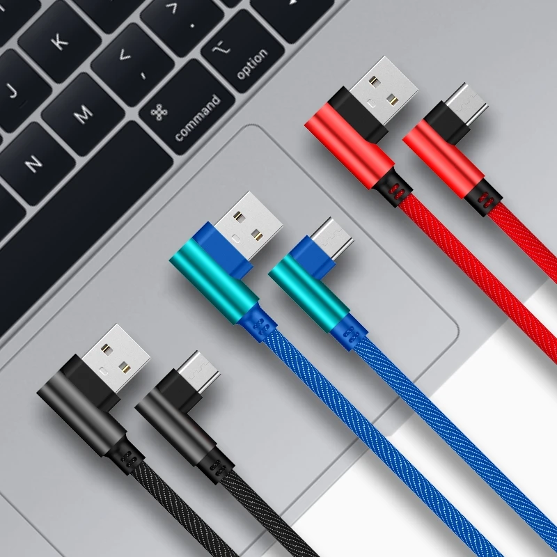 Usb type C 90 градусов быстрая зарядка usb c кабель для передачи данных зарядное
