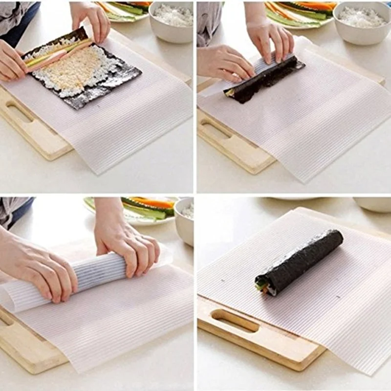 Силиконовый коврик для суши Goldbaking Makisu 35*30 см | Дом и сад