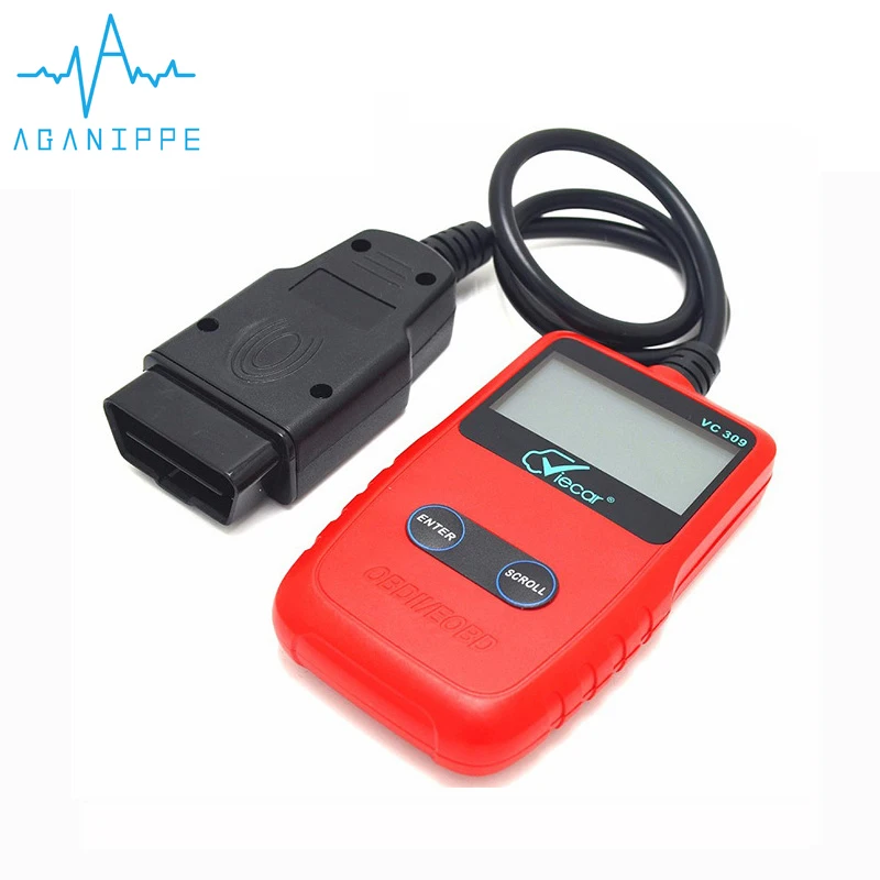 Aganippe VC309 автоматический диагностический сканер OBD2 для азиатского Европейского