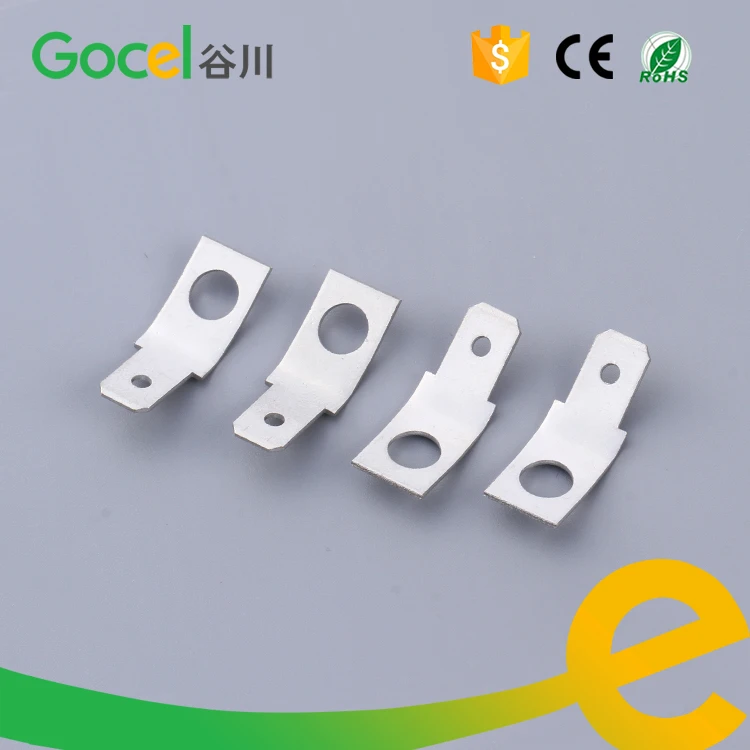 Винтовой терминал pcb наконечник размер отверстия 5 2 мм DJ6115 6.3 * 0 8|terminal lug|pcb screw