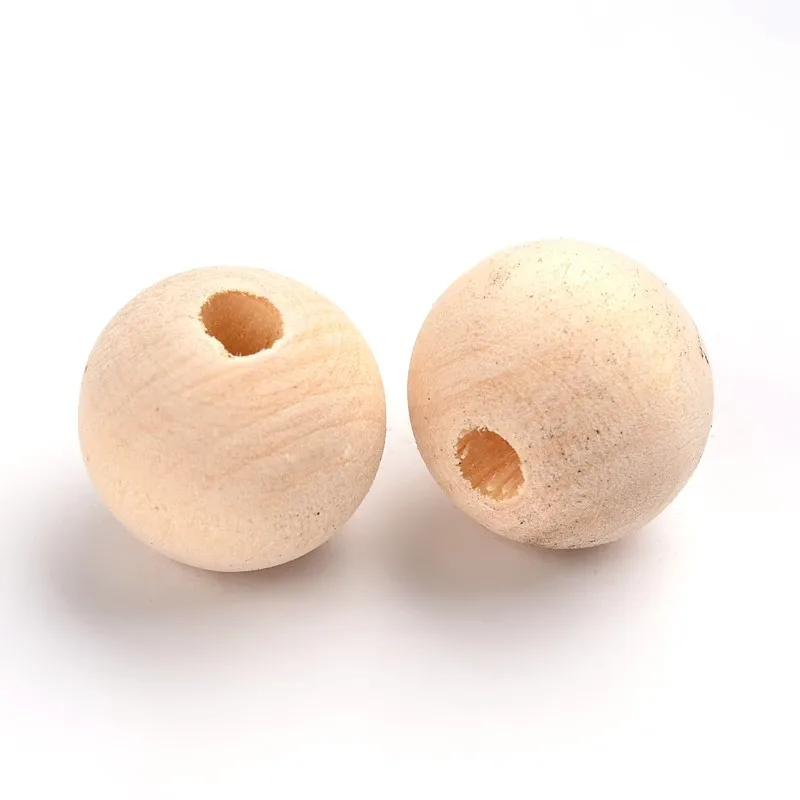 

Круглые деревянные бусины Pandahall, без свинца, мокасин, 15 ~ 16x14 ~ 15 мм, отверстие: 3 мм; Около 370 шт/500 г