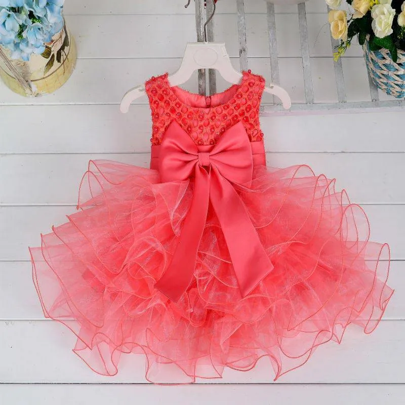 Летнее Сетчатое платье без рукавов для маленьких девочек 7 цветов милое