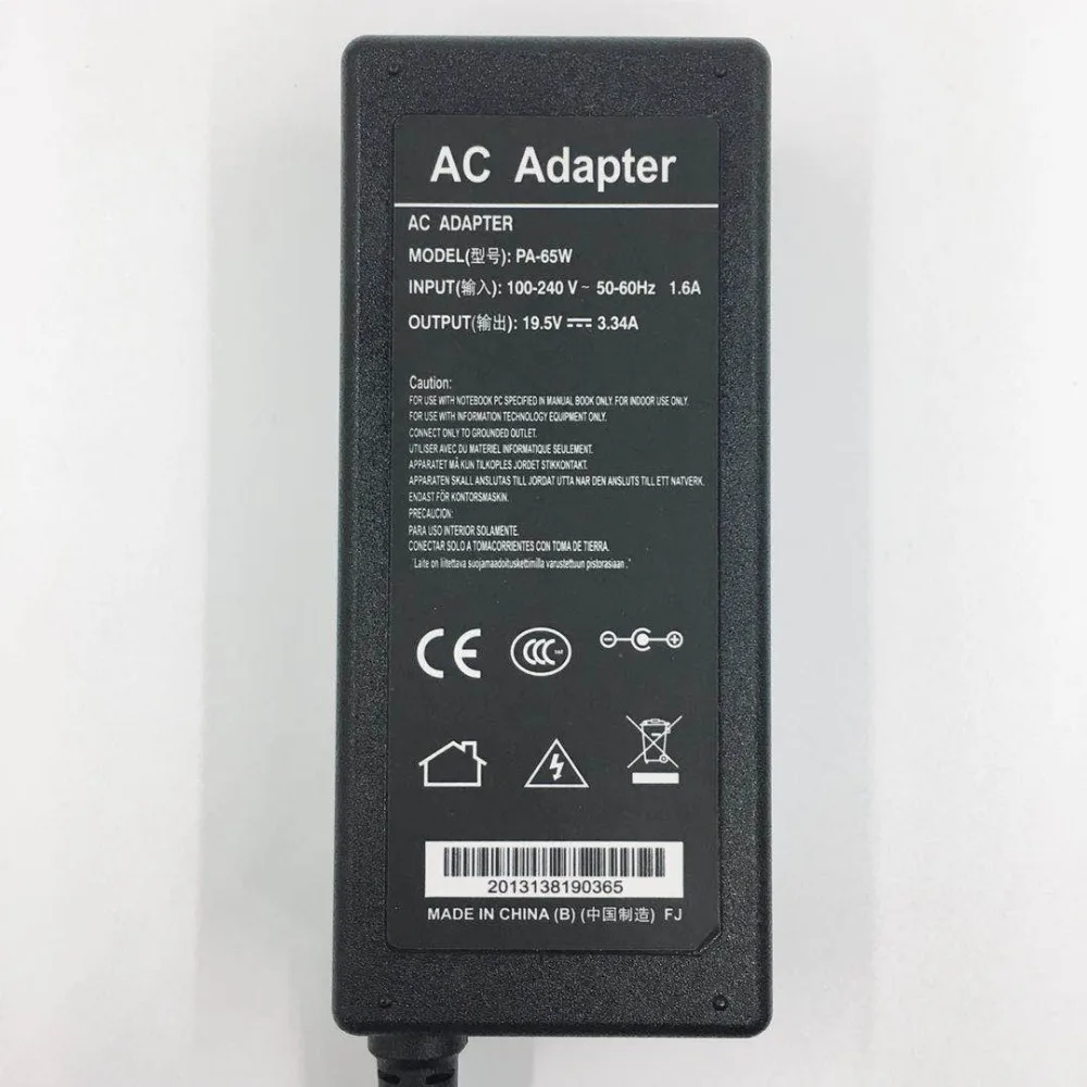 Адаптер питания переменного тока для ноутбука dell XPS 18 1810 433ny4 E6510 E6520 E6530 E 19 5 в 3 34a 4 х3