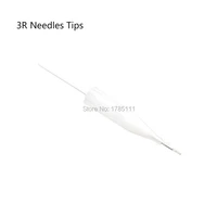 disposable sterilized professional 50pcs 3rl needles 50pcs 3rl tips for tattoo eyebrow pen machine permanent makeup kit